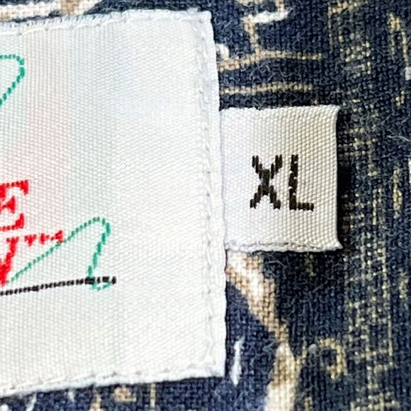 World Wide Sportsman Navy Cotton Short Sleeve Shirt XL - Picture 5 of 6